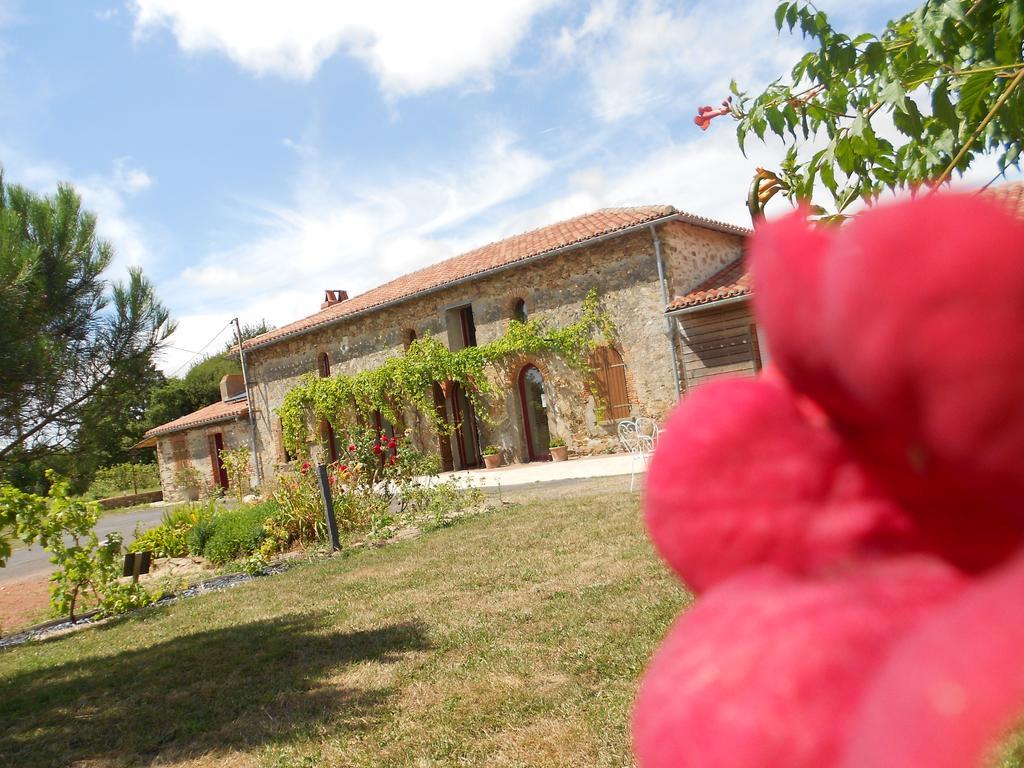 Chambres D'Hotes Le Chateau Rouge Saint-Germain-sur-Moine Exterior foto